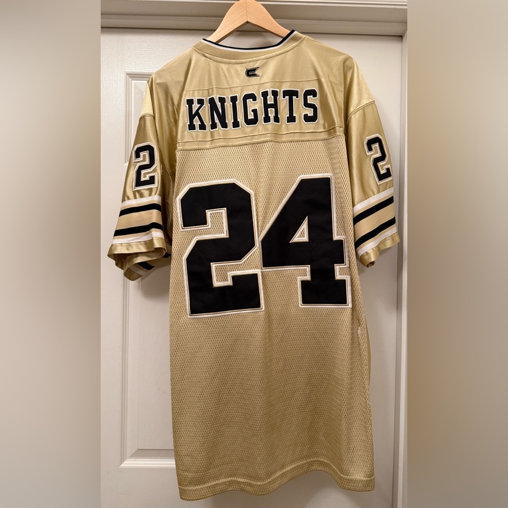 University of Central Florida Gold and Black Men's Jersey Size Large - Picture 4 of 4